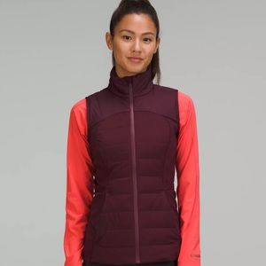 Lululemon down filled puffer vest